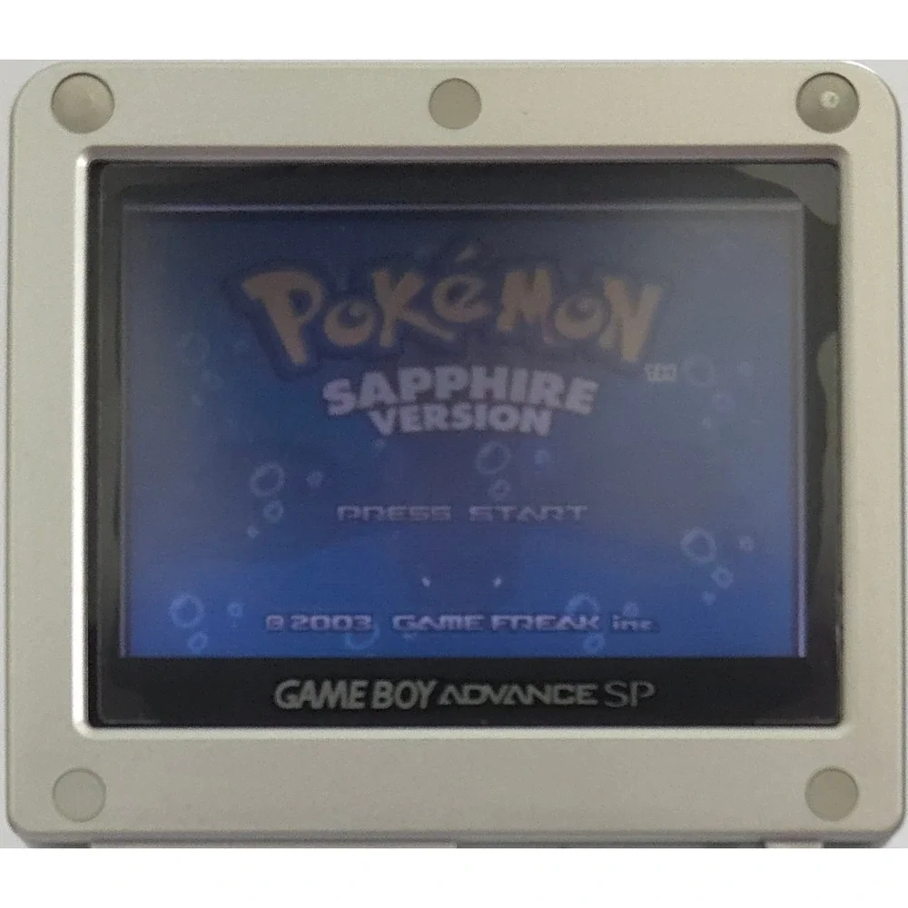 Nintendo Game Boy Advance SP - Platinum - AGS-001 - Tested & Working